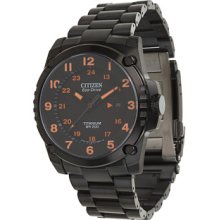 Mens Citizen Eco-drive Super Titanium Bj8075-58f