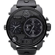 Men's diesel blackout oversize badass watch dz7193