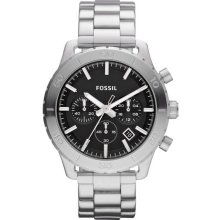 Men's fossil keaton steel chronograph watch ch2814