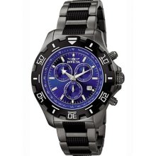 Men's Invicta II Chronograph Gunmetal Stainless Steel