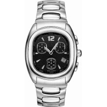 Men's Ion Chronograph Black Dial