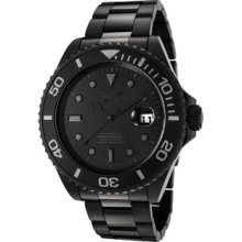 Men's Pro Diver Automatic Black Dial Black Ion