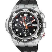 Men's Promaster Carbon Eco Drive Chronograph Dive Rubber