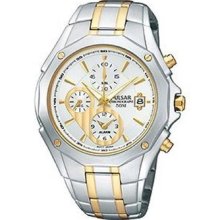 Men's Pulsar Alarm Chronograph Watch