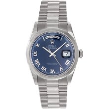 Men's Rolex President Day-Date Watch 118239 Blue Dial