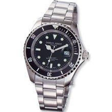 Men's Rotating Diver's Bezel Watch by Charles Hubert