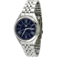 Men's Seiko 5 Automatic Link Bracelet Blue Dial