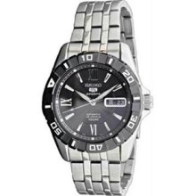 Men's Seiko 5 Automatic Black Dial