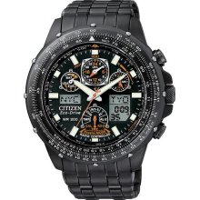 Men's Skyhawk AT Multi-Band Atomic Eco-Drive Flight Chronograph