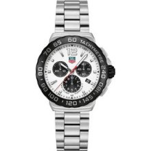 Men's Stainless Steel Case and Bracelet Formula 1 Quartz Chronograph