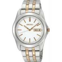 Men's Stainless Steel Dress White