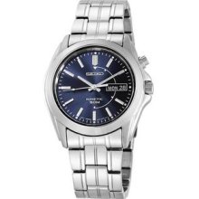 Men's Stainless Steel Kinetic Blue