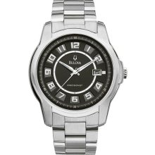 Men's Stainless Steel Precisionist Claremont Quartz Black Dial