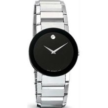 Men's Stainless Steel Sapphire Black Museum