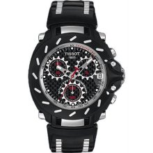 Men's T-Race Analog Chronograph Black PVD