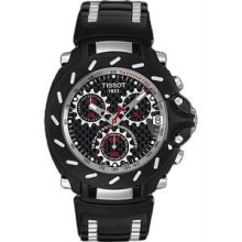 Men's T-Race Analog Chronograph Black