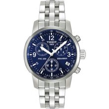 Men's T-Sport PRC200 Chronograph Blue Dial