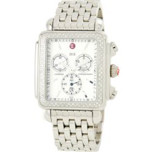 Michele Women's Deco White Dial Watch MWW06J000008