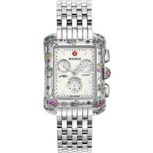 Michele Women's Fleur White Dial Watch MWW04A000131