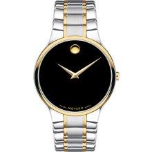 Movado 'Serio' Men's Two Tone Bracelet Watch