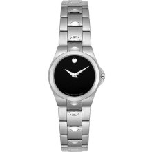 Movado Women's Luno Black Dial Watch 0605558