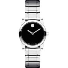 Movado Women's Vizio Black Dial Watch 0605811