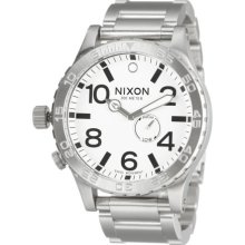 Nixon 51-30 Watch - Men's White, One Size