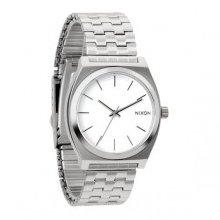 Nixon The Time Teller Watch - Steel/White