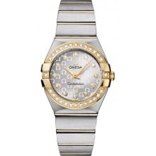 Omega Ladies Constellation Brushed Quartz