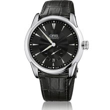 Oris Men's Artelier Black Dial Watch 623-7582-4074-07-5-21-71FC