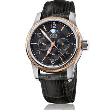 Oris Men's Black Dial Watch 581-7627-4364-07-5-20-76FC