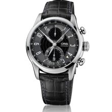 Oris Men's Raid Black Dial Watch 677-7603-4084-Set