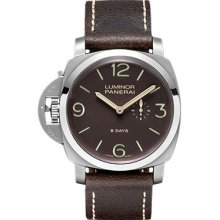 Panerai Men's Luminor 1950 Black Dial Watch PAM00368