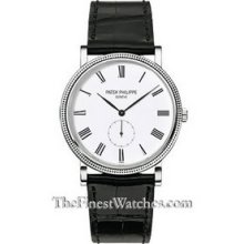 Patek Philippe Calatrava Mens 5116g Enamel Dial B&p Retail: $ 26,600