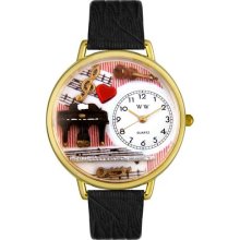 Personalized Violin Unisex Watch - Gold