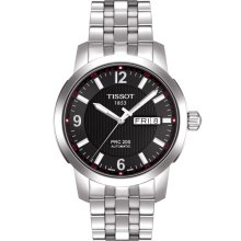 PRC 200 Men's Automatic Watch - Black With Stainless Steel Bracelet