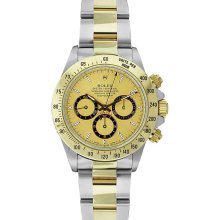 Pre-owned Rolex Men's Daytona Two-tone Gold Watch