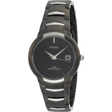 Pulsar Men's PXH627 Dress Black Ion Finish Watch