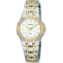 Pulsar Women's Swarovski?? Crystal Bracelet Watch PTC388