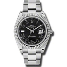 Rolex Datejust II Mens Automatic Watch 116334BKRO