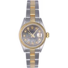 Rolex Datejust Ladies 2-Tone Watch 69173