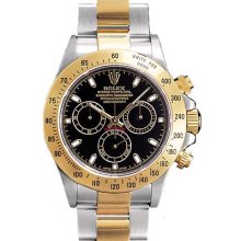 Rolex Daytona Black Index Dial Oyster Bracelet Mens Watch 116523BKSO