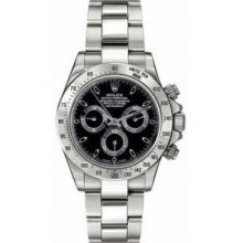 Rolex Daytona Oyster Perpetual Men's Watch Black