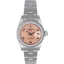 Rolex Ladies Date Stainless Steel Watch 79190