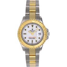 Rolex Ladies Yacht-Master 2-Tone Watch 69623 White Dial White Dial