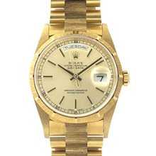 Rolex President Men's - Day-Date Watch 18248 Silver Dial