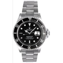 Rolex Submariner Men's Stainless Steel Watch 16610