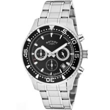 Rotary Watches Men's Chronograph Round Watch