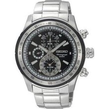 Seiko Alarm Chronograph Mens Watch SNAC89