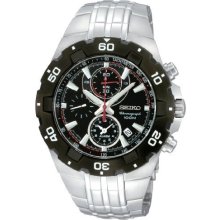 Seiko Alarm Chronograph Mens Watch SNAD35